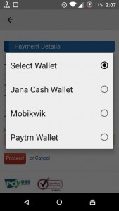 pay at snapdeal via paytm mobikwik