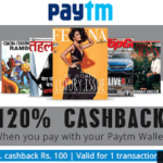 Readwhere 120% Cashback when you pay via PayTm wallet