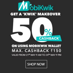 Jabong Mobikwik 50% Off
