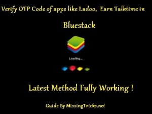 Verify OTP Code Bluestack
