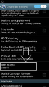 hide root in android