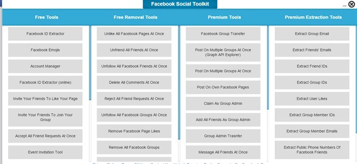facebook social toolkit for chrome
