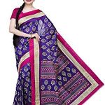 Buy Ishin Silk Saree With Blouse Piece @90% Off From Amazon