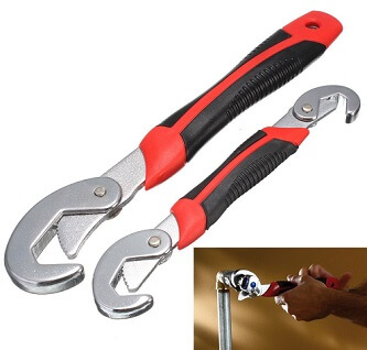 Quick Snap N Grip Wrench Adjustable Wrench Spanner Tools Set