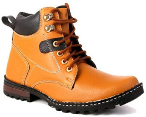 Skylark Tan Synthetic Leather Boot