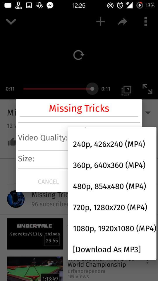 og youtube video downloader apk