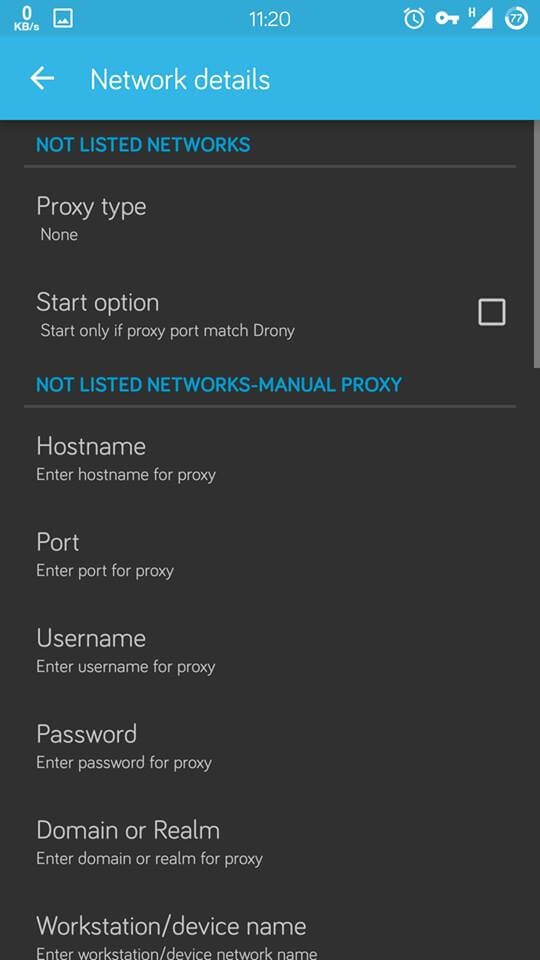 how to use proxy on android apps